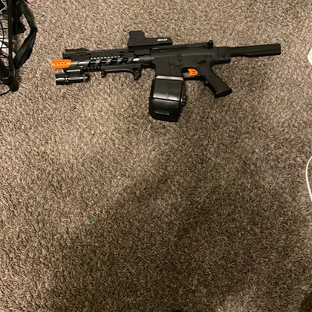 This is a m4 all black super cool